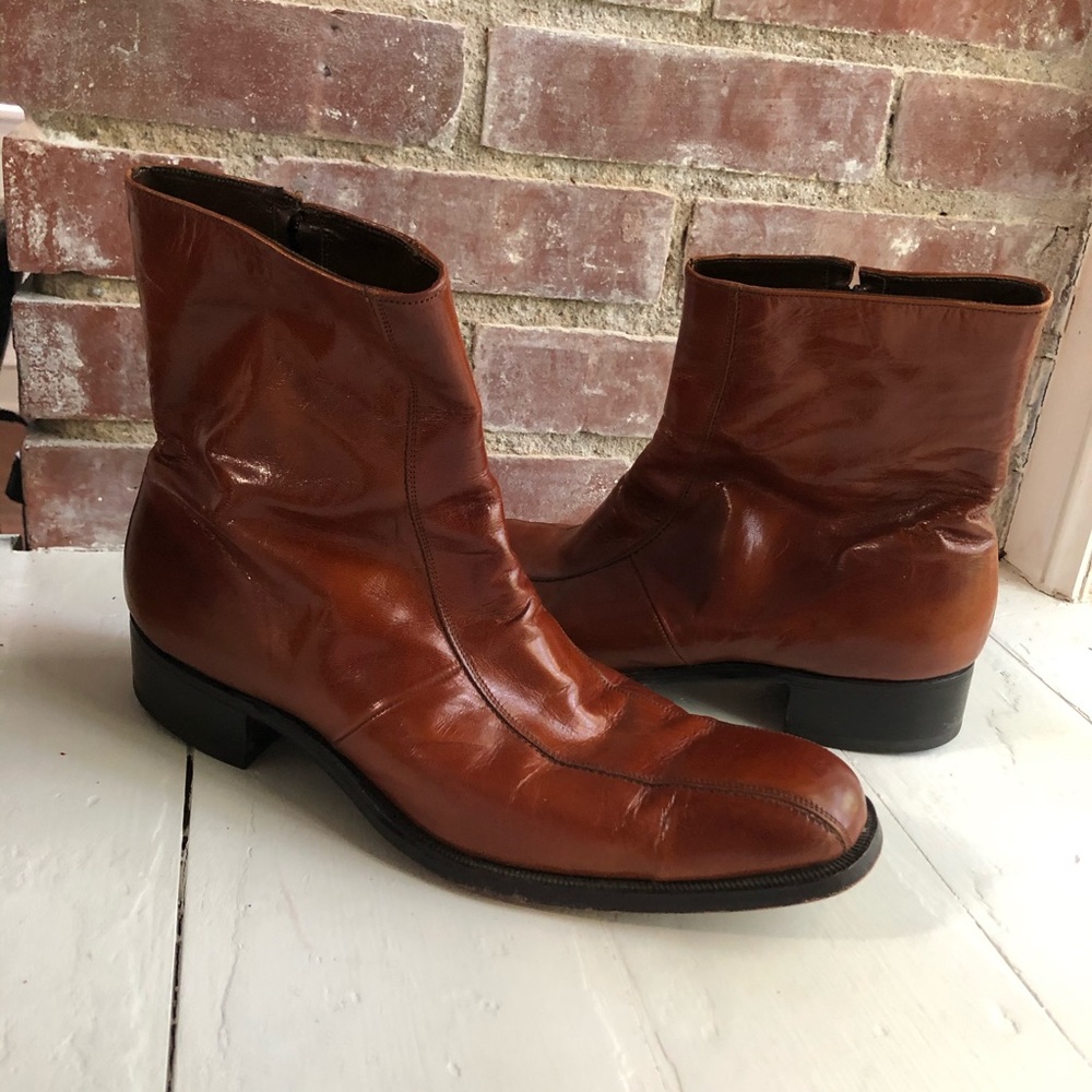 Imperial Florsheim Men’s Sz 10.5 A Leather Boots